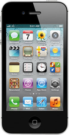 Смартфон APPLE iPhone 4S 16GB Black - Новосибирск