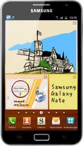 Смартфон Samsung Galaxy Note GT-N7000 Blue - Новосибирск