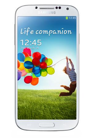 Смартфон Samsung Galaxy S4 GT-I9500 16Gb White Frost - Новосибирск