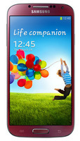 Смартфон SAMSUNG I9500 Galaxy S4 16Gb Red - Новосибирск